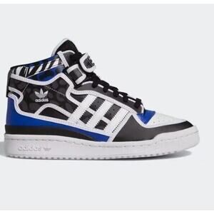 adidas Originals Rich Mnisi Forum Mid Trainers Women 7.5 High Top Shoes Zebra
